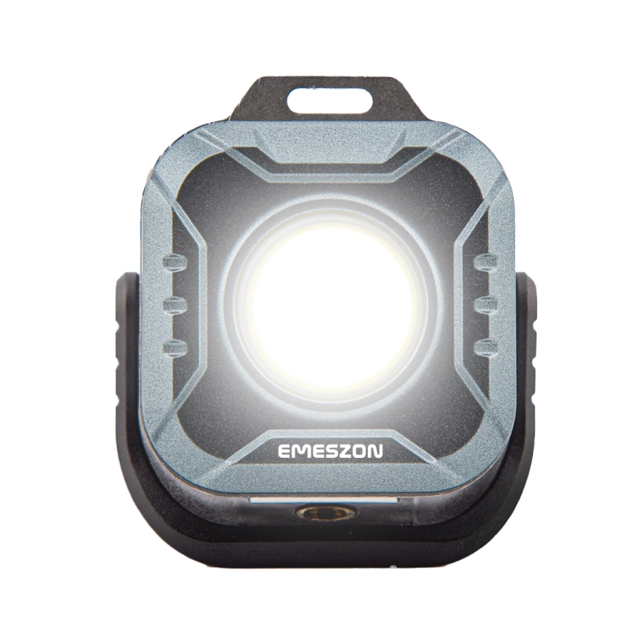 Mini Proiector Lanterna LED Tricolor + Rosu 5.7W, EMESZON®, Strobo, SOS, prindere Magnet, Stativ, Filet 1/4 inch, albastru-negru