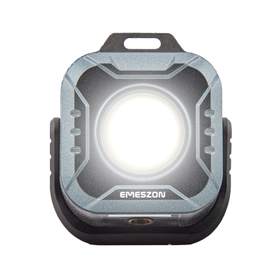 Mini Proiector Lanterna LED Tricolor + Rosu 5.7W, EMESZON®, Strobo, SOS, prindere Magnet, Stativ, Filet 1/4 inch, albastru-negru