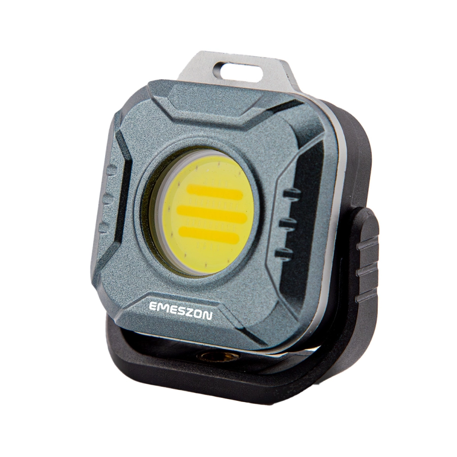 Mini Proiector Lanterna LED Tricolor + Rosu 5.7W, EMESZON®, Strobo, SOS, prindere Magnet, Stativ, Filet 1/4 inch, albastru-negru