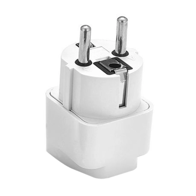 Adaptor universal, Usams, priza retea electrica 110V 220V cu 10A, UK Marea Britanie, US America, AU Australia, EU Europa, alb